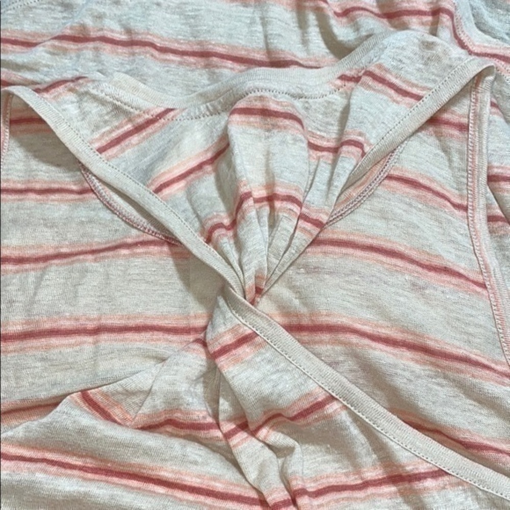 JOIE Rayson Twisted-racerback Tank In Flax - Picture 4 of 5